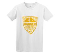 Ed Banger Records 4 Men Adult Short Sleeve White S