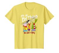 Ed, EDD n Eddy It's an Ed Thing T-Shirt, Enfant, Citron, 4 Ans