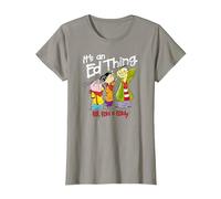 Ed, EDD n Eddy It's an Ed Thing T-Shirt, Femme, Ardoise, XS
