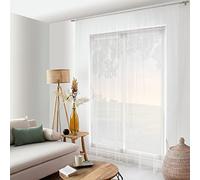ED ENJOY HOME Voilage Moustiquaire, 300x240cm, Blanc, 100% Polyester, Passe Tringle 8cm, Protection Contre Les Moustiques, Collection Moustik