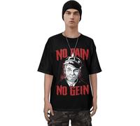 Ed Gein Men's Fashion Combed Cotton Short Sleeve T-Shirt Manches Courtes(Medium)