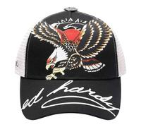 Ed Hardy - Casquette 5 panneaux Script Aigle Envolant - unisex - Accessoires - Noir - Taille: ONE Size