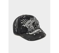 Ed Hardy Casquette Distressed Brave Hearts - Noir One Size