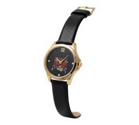 ED HARDY Montre pour femme Motif cœurs Noir/doré 15461G-42-F02