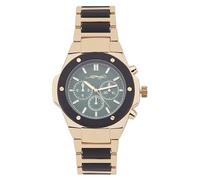 ED HARDY Montre pour homme ton or et noir mat avec cadran rond 50441GB-42-X27