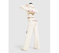 Ed Hardy Pantalon de jogging Flame Tiger - Blanc S