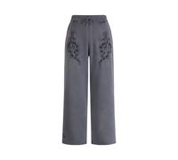 Ed Hardy Pantalon 'Liebe Ist Ewig' gris, Taille 34