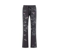 Ed Hardy Pantalon 'True To My Love' gris foncé / pétrole, Taille 38