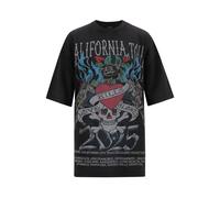 Ed Hardy T-shirt 'California Love Kills' noir, Taille M-L