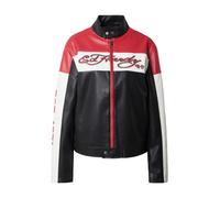 Ed Hardy Veste mi-saison 'Art For Life' rouge / noir / blanc, Taille S