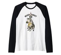 Ed, le zèbre, n'oubliez jamais Ed Manche Raglan