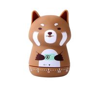 ED-Lumos Minuteur de Cuisine Magnétique minuteur d'œufs Utilisé pour la minuterie 60 Minutes Panda Roux