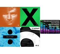 Ed Sheeran - Ed Sheeran: Complete Studio Album Discography CD Collection with Bonus Art Card (No. 6 Collaboration Project / Divide and More)