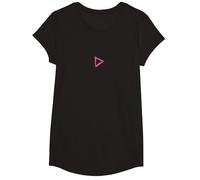 Ed Sheeran Play Photo T-Shirt, Fille, Noir, M