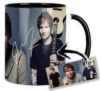 Ed Sheeran Tasse Ceramique Intérieure et Poignée Noire Mug