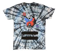 Ed Sheeran Yin And Yang Butterfly Dye Wash T Shirt Size M