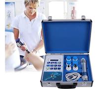 ED Shock Waves Machine de thérapie de rééducation avec 7 têtes de travail, massage à haute fréquence, intensité de massage réglable, massage profond, pour soulager les douleurs du dos, des épaules, de