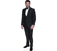 Ed Westwick (Suit) Silhouette en Carton Grandeur Nature