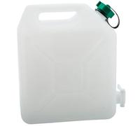 Eda 6603650 jerrican Alimentaire 10L avec Robinet Mixte Adulte, Transparent, 10 L