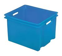 EDA Plastiques Bac de rangement 50 l noir 1 pièce