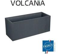 Jardinière anthracite - longueur 100 cm - 98 litres - Volcania 13731 EDA PLASTIQUES