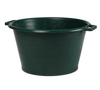 EDA - Baquet Rond 50 L - Seau en Plastique - Ø 56 x H 30 cm - Vert