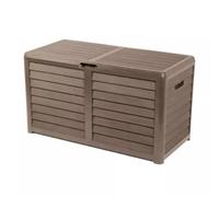 EDA Coffre de jardin cadenassable BAYA 420 L 117,3 x 54,8 x 65,3 cm Taupe