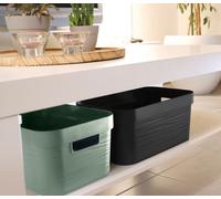 EDA Boîte de rangement STONE 30 litres vert laurier