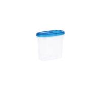 EDA - Boite verseuse hermétique - 1.3 L - naturel - couvercle turquoise