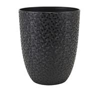 EDA - Cache-Pot Opale Ø 12,5 cm - Spécial Orchidées - Noir