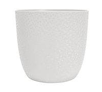 EDA - Cache-Pot Opale Ø 18,5 cm - Blanc Ivoire