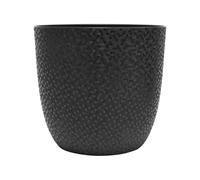 EDA Cache-pot OPALE Ø 29,5 cm - Volume 14,8 L - Noir
