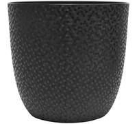 EDA Cache-pot OPALE - 14,8 L - Ø 29,5 x H.27,1 cm - Noir