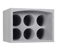 EDA Casier polystyrène expansé 6 bouteilles