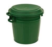EDA Poubelle d'extérieur solide (30 à 75 litres) – 75 litres