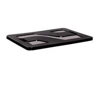 EDA COUVERCLE BAC "MANUTENTION" 50 L Noir Dim. : 56 x 41 x 2 cm