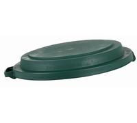 EDA Couvercle pour poubelle extérieure verte – 75 litres
