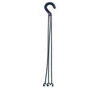 EDA-Crochet pour suspension gris anthracite Eda Lotus