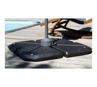 EDA Dalle de lestage pour parasol suspendu, gris foncé