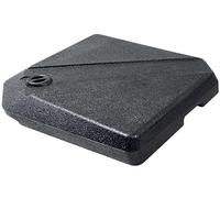 EDA Plastiques – Dalle de lest pour parasol déporté à remplir – Gris anthracite