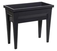 Eda Espace Potager Sur Pieds City Veg&Table - 76 X 38,5 X H 68 Cm - 57 L - Gris Anthracite Gris anthracite G