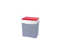 EDA Glacière 25 L Tropic Gris et Rose prévue pour Bouteilles 2L Debout Conversation au Frais 10h et Verrouillage par la poignée