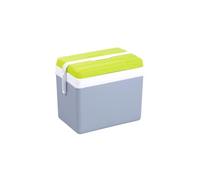 EDA PLASTIQUE Glacière Promotion - Conservation au frais 10H - Gris perle et vert anis - 35 L