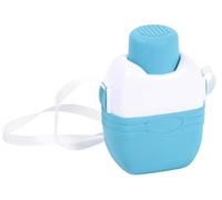 EDA Gourde 70 CL Isotherme avec BANDOULIERE DIM. 14,5 X 8,5 X 19,5 CM Bleu Turquoise - Blanc 10886 B.TU/BL CX30