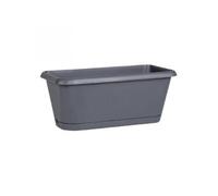 Eda jardiniere chorus et plateau clipsé - contenance 7,5l - gris anthracite