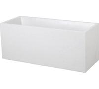 EDA Jardiniere GRAPHIT - 97,6L - 99,5 x 39 x 43 cm - Blanc cérusé