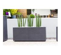 Jardinière - 99,5 x 39 cm - contenance 97,6 L - Graphit anthracite EDA PLASTIQUES
