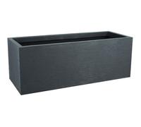 Jardinière Graphit Up - Anthracite - 79.5x29.5x29.5cm 57L - EDA Plastiques - Intérieur et extérieu
