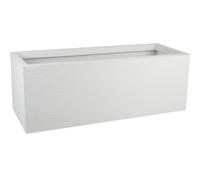 EDA-Jardinière Graphit' Up 57 L coloris blanc cérusé - 79,5 x 29,5 x 29,5 cm