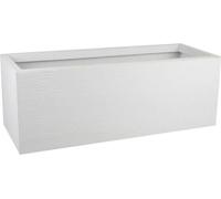 EDA Jardiniere GRAPHIT UP - 57 L - Dimensions 79,5 x 29,5 x 29,5 cm - Blanc cérusé